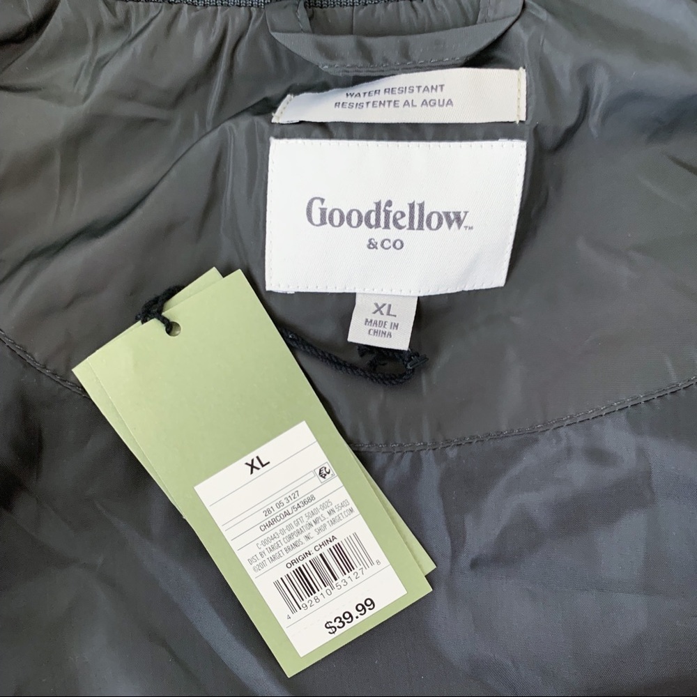 Men’s Goodfellow Matte Bomber Jacket In Gray - Picture 8 of 8